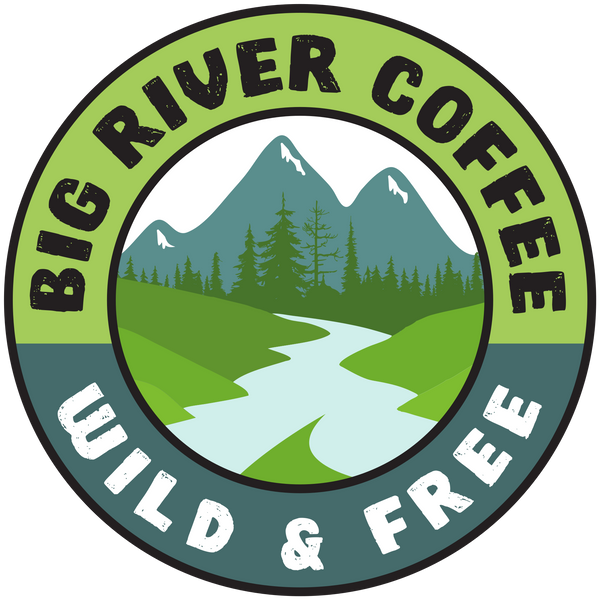 Big River Coffee badge logo